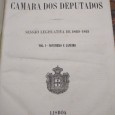 CAMARA DOS DEPUTADOS 1860-1861 - 3 TOMOS