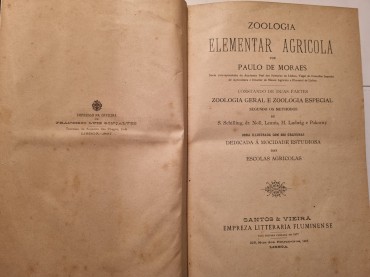ZOOLOGIA ELEMENTAR AGRICOLA