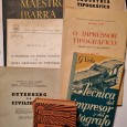 LIVROS SOBRE IMPRESSÃO E TIPOGRAFIA