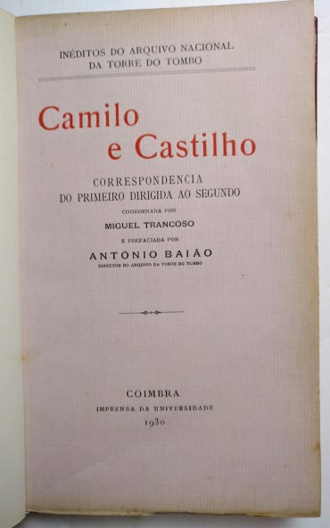 CAMILO E CASTILHO