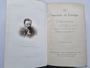 SONNETS OF EUROPE