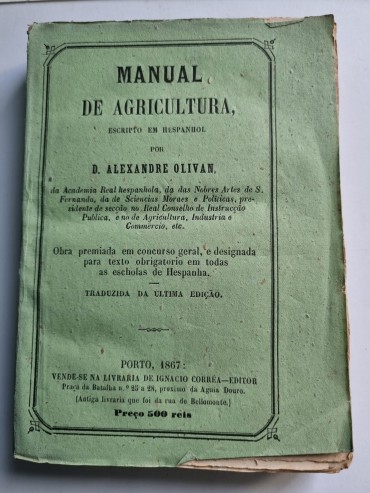 MANUAL DE AGRICULTURA 1867