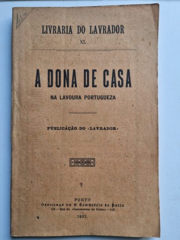 A DONA DE CASA NA LAVOURA PORTUGUESA