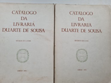  CATÁLOGO DA LIVRARIA DUARTE DE SOUSA