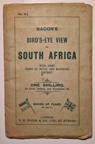 BACON´S BIRD´S-EYE VIE SOUTH AFRICA  1900