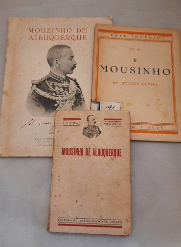 Conjunto de 3 Livros do Mouzinho de Albuquerque