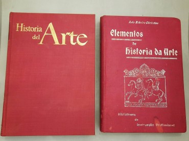 Conjunto de dois Livros sobre Arte	