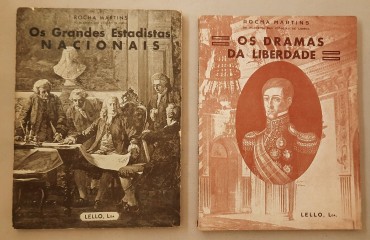 Dois livros do Escritor  Rocha Martins	