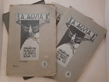 Conjunto de 8 Revistas “A Aguia”  Orgão da renascença portuguesa