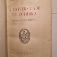 A UNIVERSIDADE DE COIMBRA ESBOÇO DA SUA HISTÓRIA