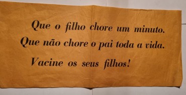 CARTAZ VACINAÇÃO ANOS 40