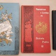 Três livros antigos de Contos e Romance