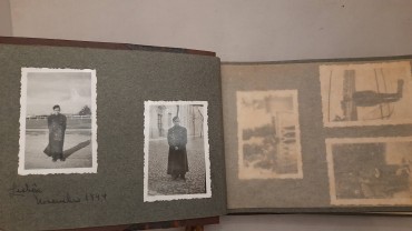 Album antigo de Fotografias alusivas ao Colégio Militar	