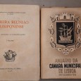 Dois livros da Camara Municipal de Lisboa