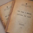 Conjunto de dois grandes livros sobre a Cultura do Café	