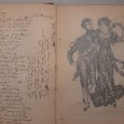 Album Manuscrito com poemas, Desenhos e Aguarelas