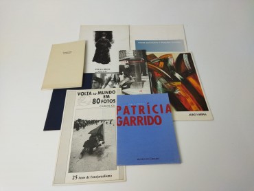 LOTE DIVERSO DE LIVROS EXPOSIÇÕES DE ARTE