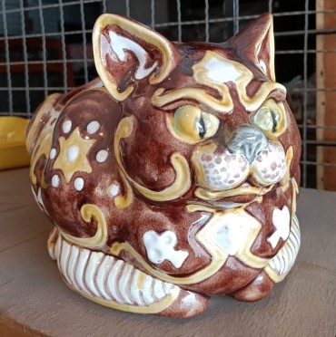 Cachepot «gato»