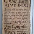 GRAMÁTICA DE KIMBUNDO 