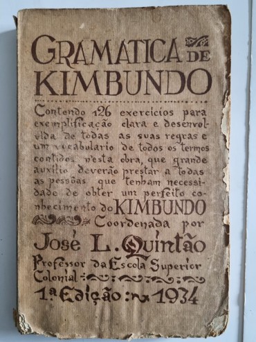 GRAMÁTICA DE KIMBUNDO 