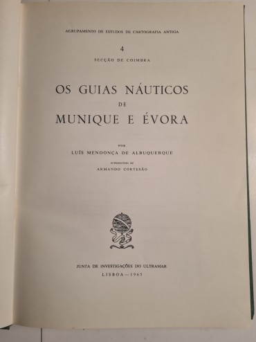 OS GUIAS NÁUTICOS DE MUNIQUE E ÉVORA 