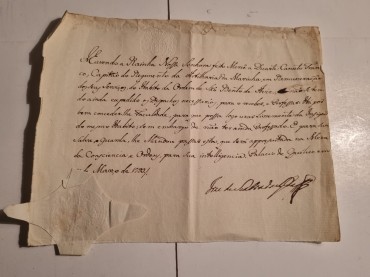 ORDEM DE SÃO BENTO DE AVIZ 1799
