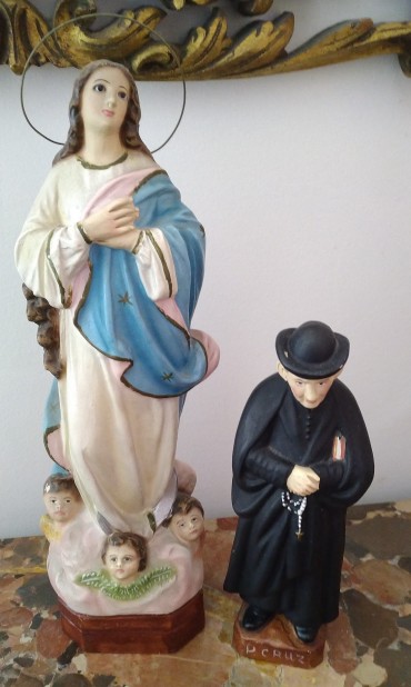Nossa Senhora e Padre Cruz 