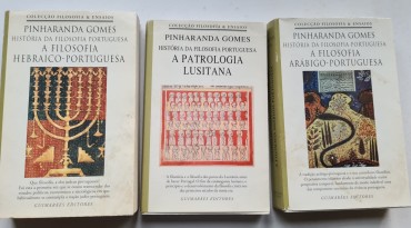 OBRAS DE PINHARANDA GOMES – HISTÓRIA DA FILOSOFIA PORTUGUESA
