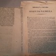 Edital de Reparação à Manobra do Duque de Palmela	