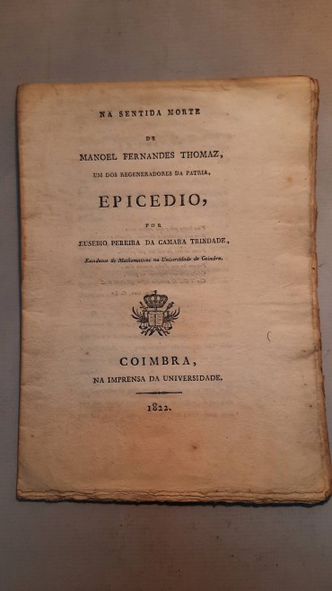 – Edital na Sentida Morte de Manoel Fernandes Thomaz