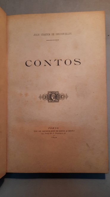 Livro de Contos por Julio Stretch de Vasconcelos 
