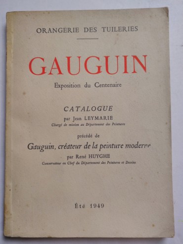 GAUGUIN EXPOSITION DU CENTENAIRE