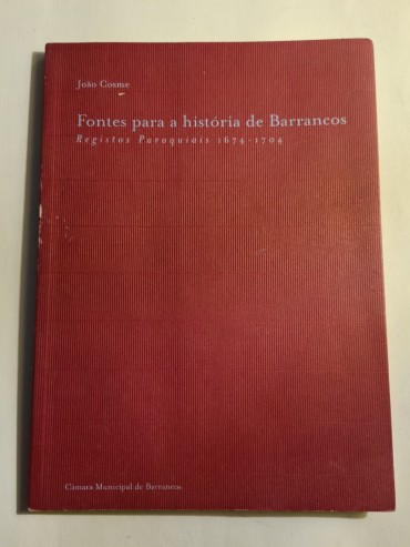 FONTES PARA A HISTÓRIA DE BARRANCOS 
