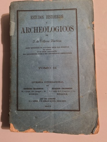 ESTUDOS HISTÓRICOS ARCHEOLOGICOS