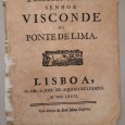 Edital “Ao Ilustríssimo e Excelentíssimo SR. Visconde de Ponte de Lima