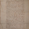 Manuscrito sobre papel, 4 bifólios cosidos, assinado, com sinal publico