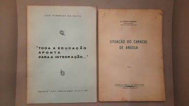 Livro e publicação sobre Angola