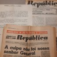 Conjunto de Documentos e Jornais sobre o ataque ao jornal “A Republica