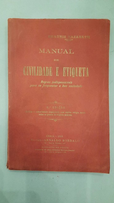 Manual de Civilidade e Etiqueta	