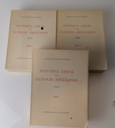 HISTÓRIA GERAL DAS GUERRAS ANGOLANAS - 3 TOMOS