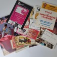 Revistas, folhetos, bilhetes, portais e cartões de visita de tauromaqui