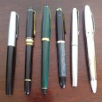Seis canetas