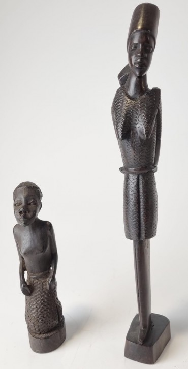 Duas figuras africanas 