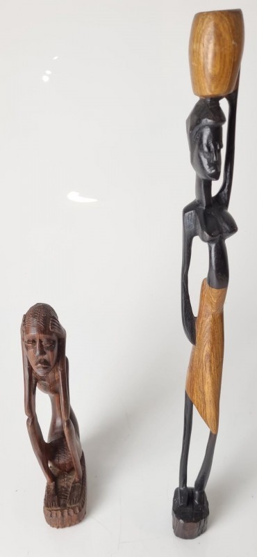 Duas figuras africanas 