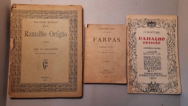 Três livros sobre Ramalho Ortigão	