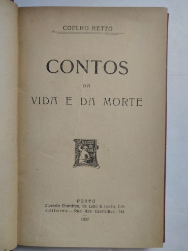 CONTOS DA VIDA E DA MORTE