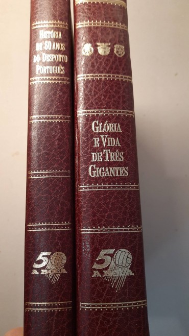 Dois livros sobre o Desporto Rei (Futebol)	