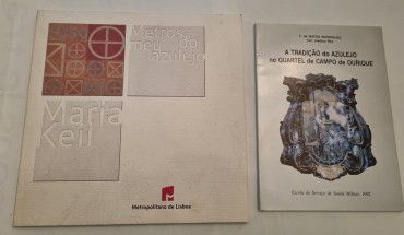 2 LIVROS SOBRE AZULEJOS