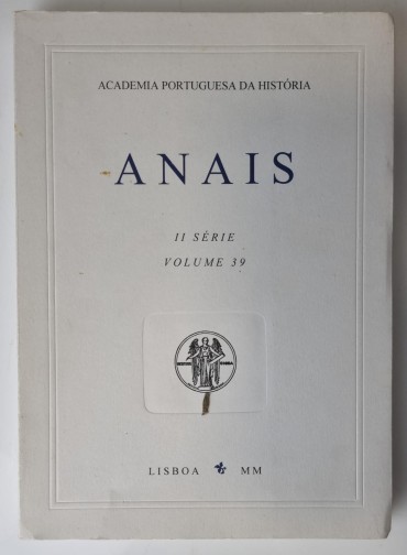 «Anais - II SÉRIE - VOL. 39»