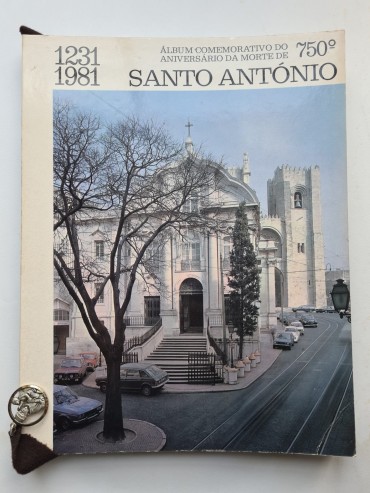 ALBUM COMEMORATIVO DO 750 ANIVERSÁRIO DA MORTE DE SANTO ANTÓNIO 